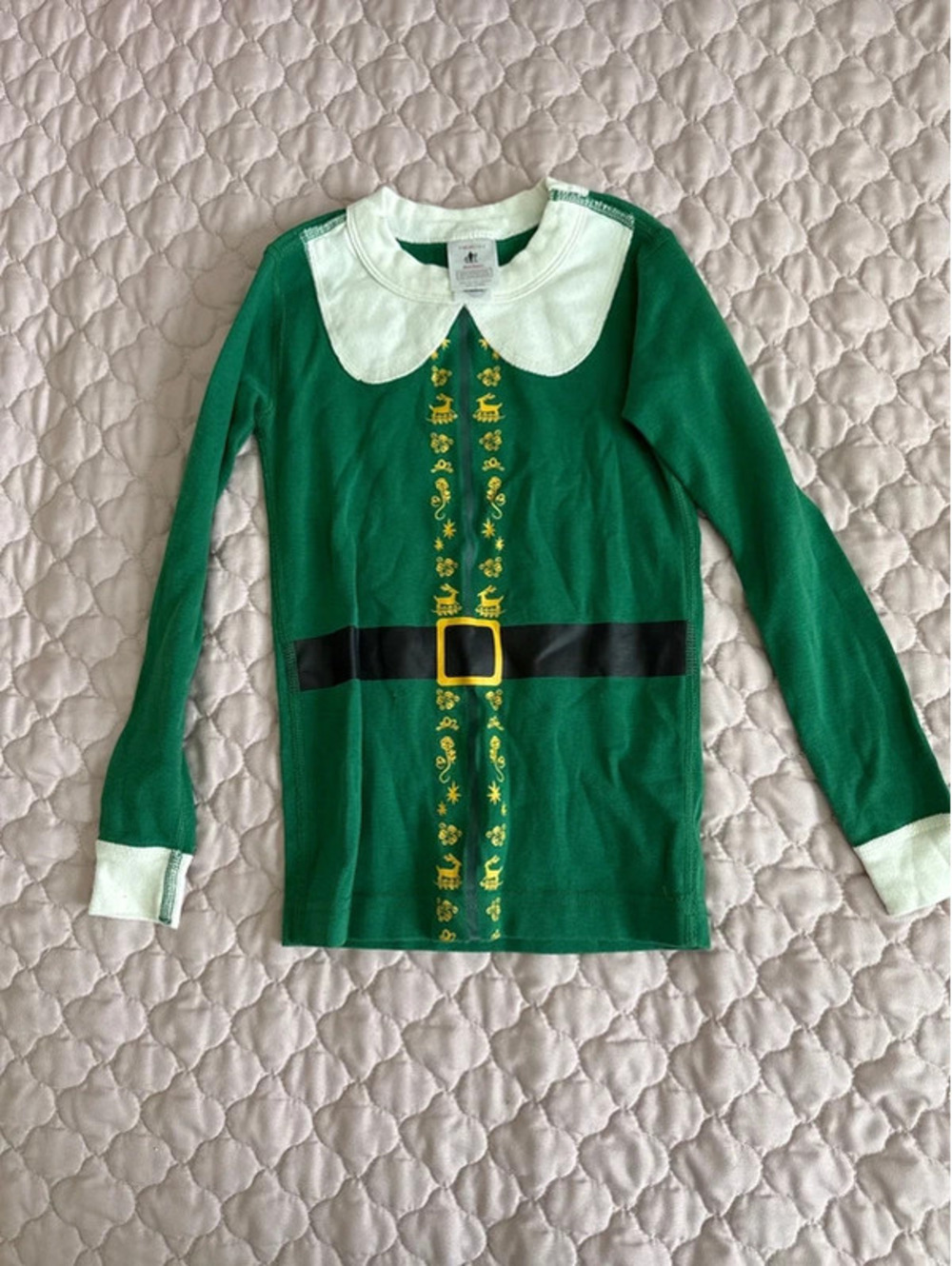Hanna Anderson ELF pajama top